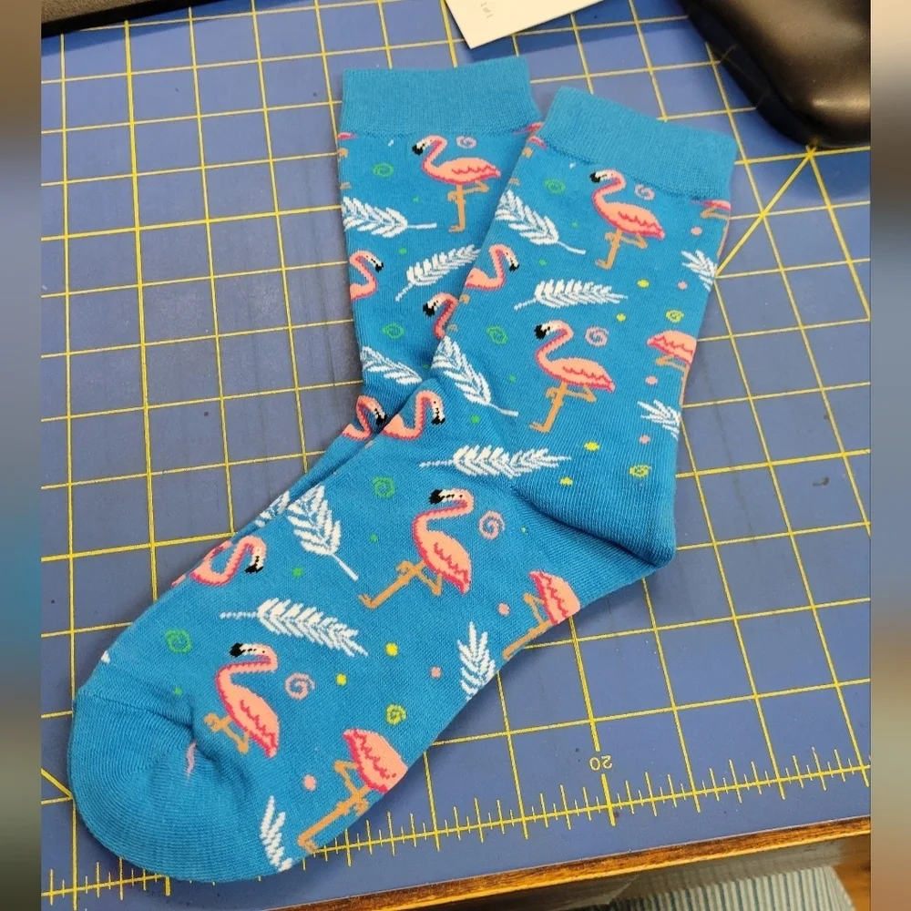 Flamingo Socks Adult Size